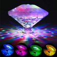 thumbnail image 1 of Luz flotante de color para piscina, luz de baño de discoteca, luz LED sumergible IP68, luz LED subacuática con 7 modos para baño, piscina, spa, luces sumergibles (1 pieza) JAMW Sencillez, 1 of 5