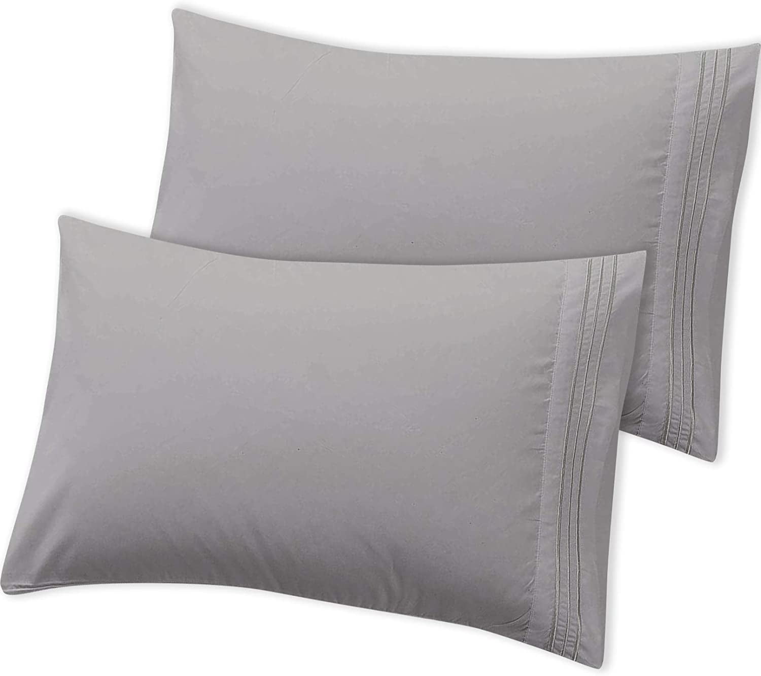 6 PACK no iron Luxurious Super Soft Pillow Cases STANDARD & KING some 100%Cotton 
