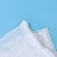 thumbnail image 5 of Plastic Table Skirt Portable Disposable Desk Skirt Party Supplies Tablecloth for Party Wedding Birthday Home Decors (White), 5 of 5