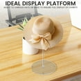 thumbnail image 6 of 3 Pack Acrylic Hat Stand Holder Kit Stable Easy to Install Baseball Hat Rack Stand Set Versatile Round Caps Acrylic Risers for Display, 6 of 10