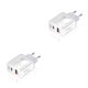 thumbnail image 1 of Adaptador de carga Bearachild de 20 W tipo C 2 puertos AC100-240V blanco negro, 1 of 6