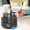 01-BlackA, variant on SHENGXINY Pen Holder for Desk, 360 Degree Rotating Pen Container, Stable Pen Bucket with Practical Desktop Storage Solution for Office and Home Black