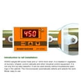 thumbnail image 3 of W3003 Microcomputer Digital Intelligent Thermostat, Red Display 12/24V K-type Thermocouple Sensor 0-450  ,Save Energy, 3 of 6