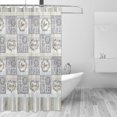 thumbnail image 2 of Farmhouse Shower Curtain Country Cotton Flower Shower Curtains for Bath Rustic Farm Bathroom Decor Quick Dry Polyester Fabric 72x72 Inches, 2 of 6