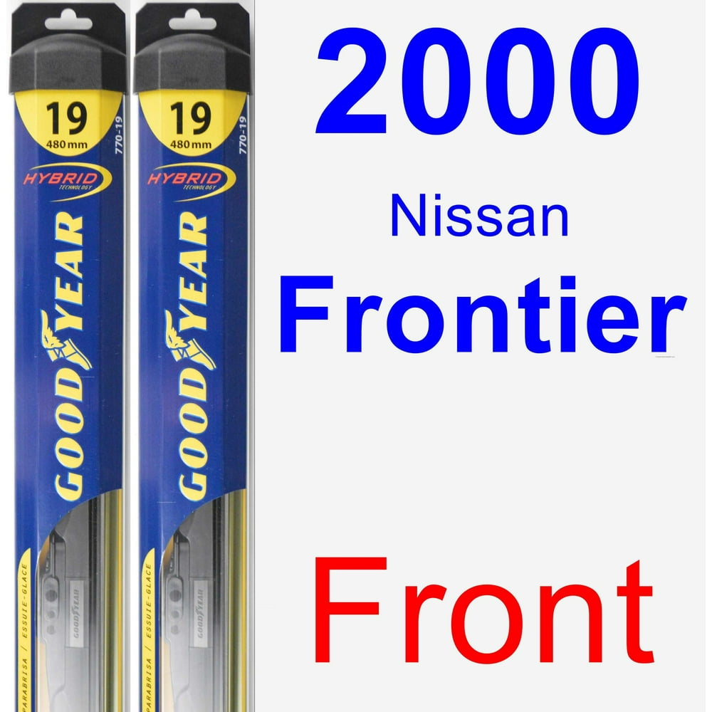 2000 Nissan Frontier Wiper Blade Set/Kit (Front) (2 Blades) Hybrid