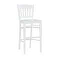 thumbnail image 5 of Linon Ashfield 30" Mid-Back Bar Stools, Set of 2, Classic White, 5 of 11