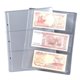 thumbnail image 2 of Papelera de uso general de 3 agujeros, de una página y 3 filas, de avanzada, para colección de billetes, de hojas sueltas, de material duro, plana, 2 of 5