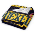 thumbnail image 2 of Drexel University Logo Fleece Blanket, Very Soft Microfiber Flannel Blanket for Couch Warm and Cozy for All Seasons, 2 of 6