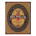thumbnail image 1 of Michelob Panneau Rétro en Étain Anheuser Busch Label, 1 of 3