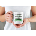 thumbnail image 2 of I'm Sorry for What I Said Before I Yoga-Ed, Yoga Quotes Coffee & Tea Gift Mug (11oz), 2 of 3
