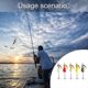 thumbnail image 2 of 5Pcs Long Shot Spoon Baits Spinner Baits Hook Trout Lures Hard Metal Baits Sequins Crankbait Artificial Hard Baits, 2 of 4