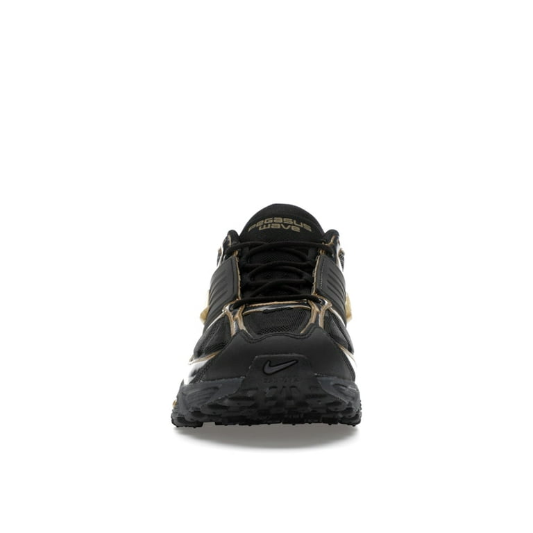 Nike Men's Air Pegasus Wave Premium Black Metallic Gold