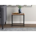 thumbnail image 4 of Safdie & Co. Table D'Appoint 16L Carré Brun Récupéré, 4 of 4