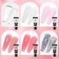 thumbnail image 2 of Kit de gel de extensión de uñas Poly BORN PRETTY, 6 colores con lámpara, 2 of 9