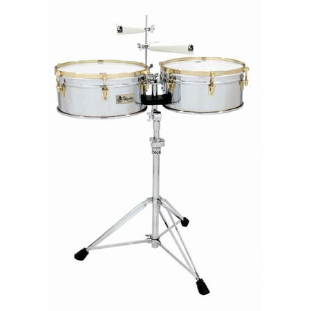 Toca Percussion Classic Pete Escovedo Signature 14" & 15" Timbale Set