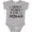 AC-Heather Grey, variant on New Year's Eve Squad with Stars in Black Boys or Girls Baby Bodysuit