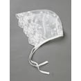 thumbnail image 4 of FYMNSI Baby Christening Dress White Baptism Gowns for Girl Infant Lace Long Sleeve Tulle Outfits 9-12 Months, 4 of 6