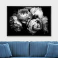 thumbnail image 2 of wall26 Canvas Print Wall Art Bouquet of Chinese Rose Flowers Floral Plants Photography Modern Art Rustic Closeup Dramatic Duotone Dark Black and White for Living Room, Bedroom, Office - 16"x24&q, 2 of 5