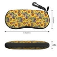 thumbnail image 3 of Picia Sunflowers Vintage Print Sunglasses Case, Eyeglasses Case Protector Large Glasses Case, Key Lock Case Protective Glasses Holder Eyeglasses Cases, 3 of 8