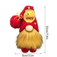 thumbnail image 4 of Bee Day Creative Decor Ornaments Spring Gnome Home Farm Kitchen Decor Ornaments, 4 of 8