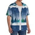 thumbnail image 2 of Kdxio Men'S Hawaiian Shirt For Men Short Sleeve Shirt Christmas Trees Summer Casual Holiday Beach Button Down T-Shirts, 2 of 5