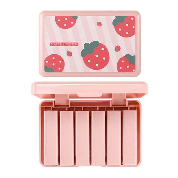 VOKE Shea Butter Lip Gloss Too Faces Lip Lipstick Mens Lip Gloss The Creme Shop Lip Stain Cute Little Strawberry 6 Lipstick Mini Long Lasting Lipstick Lipstick Long