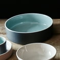 thumbnail image 5 of Noritake ColorTrio Graphite Stax Serving Bowl, 5 of 7