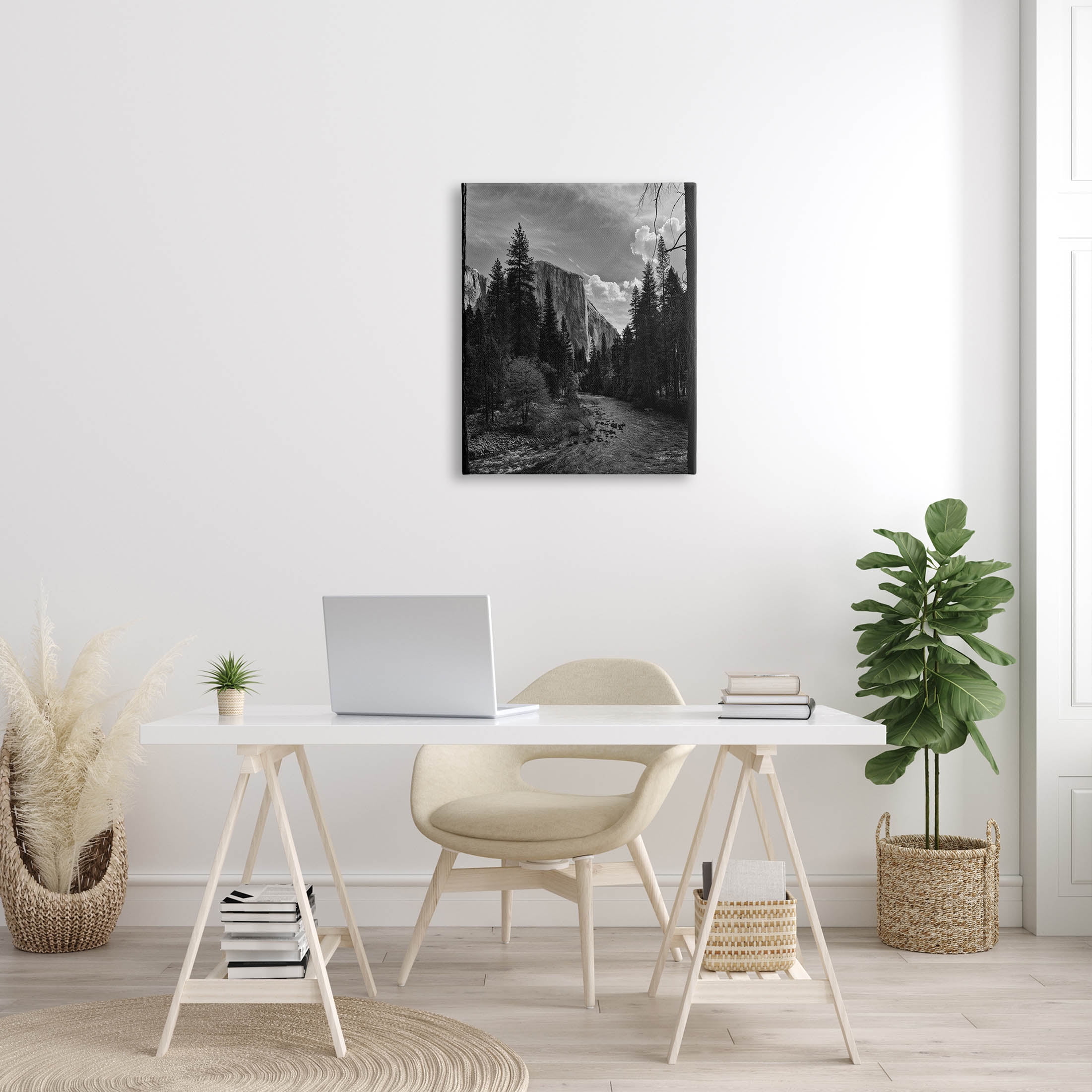 Stupell Industries Yosemite Park Nature Scenery Photograph Gallery Wrapped Canvas Print Wall Art, Design by Andre Eichman
