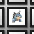 thumbnail image 4 of Gallery Pops Pokemon - Blastoise Wall Art, Black Framed Version, 12" x 12", 4 of 5