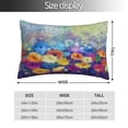 thumbnail image 4 of Kll Spring Flower Seasonal Pillow Covers Envelope Closure,Super Soft And Cozy Fuzzy Fleece Pillow Case Cover 16"X24", 4 of 9