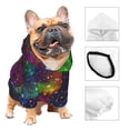 thumbnail image 4 of Bingfone Bright Universe Dog Clothes Hoodie, Pet Winter Coat,Puppy Sweatshirts For Small Dogs Boy Girl,Suitable For All Breeds-X-Small, 4 of 9
