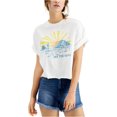 thumbnail image 4 of Junk Food Womens Hit The Road Graphic T-Shirt, White, Small, 4 of 6