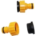 thumbnail image 1 of Hose Connector 2pcs Standard Faucet Hose Connector Quick Connector Washing Machine Water and A Garden Lawn Sprinkler System Pipe Fine Workmanship and Durable (Diameter : 3/4''), 1 of 4