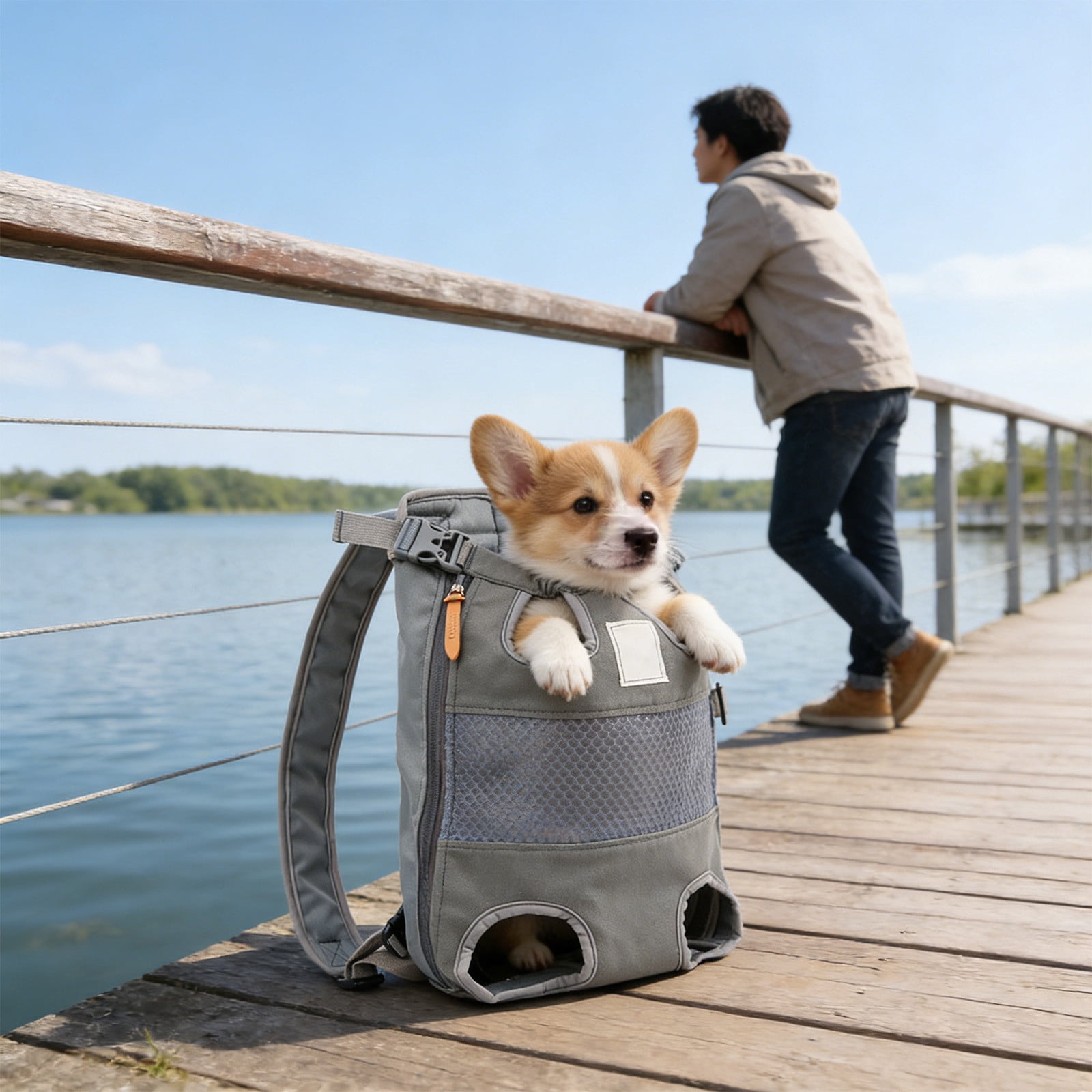 AuroraX Cat Carrier Backpack Bubble Backpack,Foldable Hiking Small Medium Dog Backpack Carrier Travel Backpack Travel Backpack