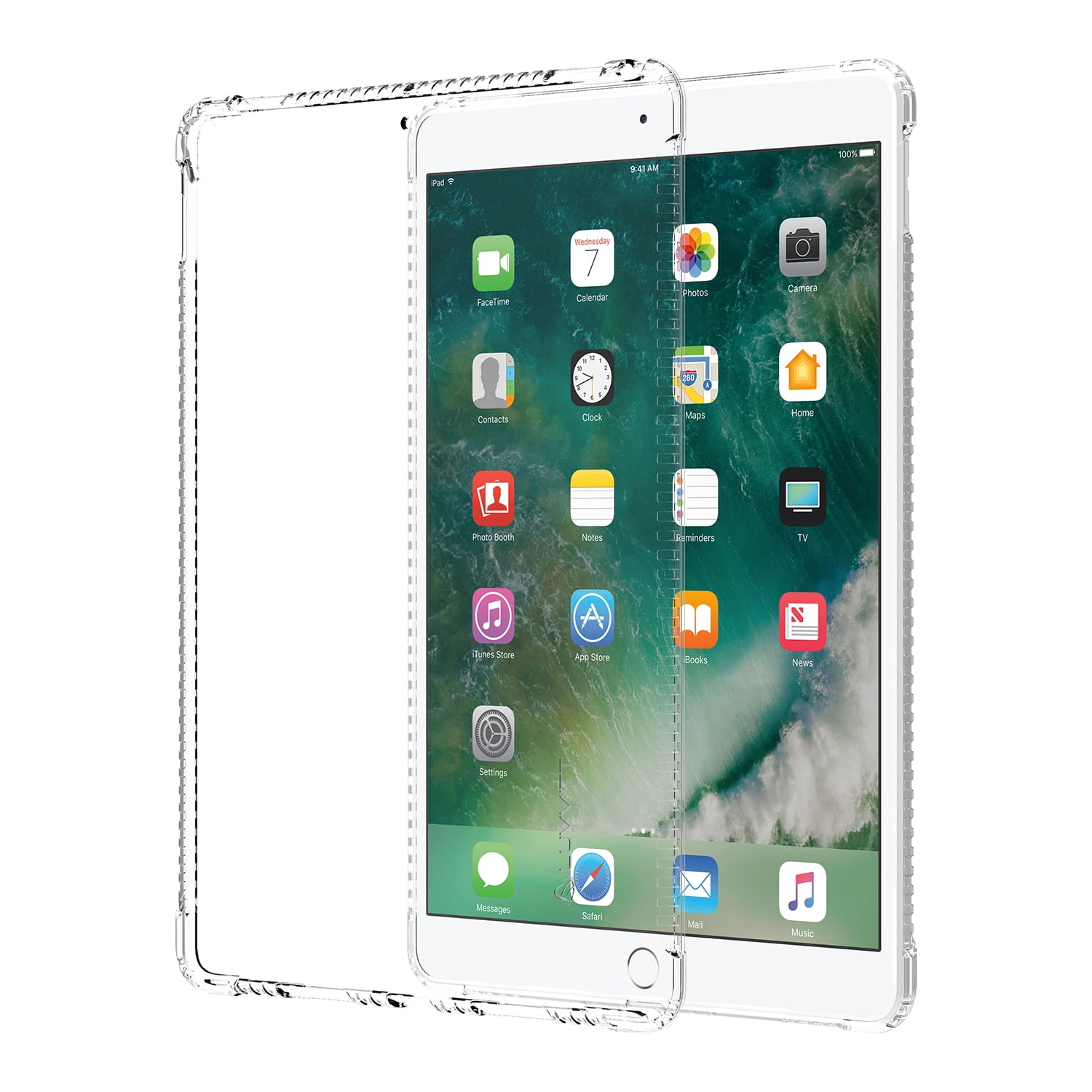 LUVVITT [Dolce] Soft Skin TPU Case Back Cover for iPad Air 5th Generation  Compatible With Smart Cover - Clear Transparent Frost