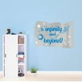 thumbnail image 2 of To Infinity And Beyond Colorful Watercolor Design Love Quote Decal Wall Art Sticker Designs Vinyl Stickers For Home House Walls Rooms Windows Bedroom Decoration Size (28x28 inch), 2 of 3