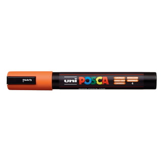 Uni POSCA PC-5M Soft Colors Water-Based Paint Markers, Reversible Medium  Tip (1.8-2.5mm), 8 Count 