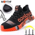 thumbnail image 2 of ¡Novedad de 2021! Zapatillas de trabajo, zapatos con punta de acero, zapatos de seguridad para hombres, zapatos de trabajo a prueba de perforaciones, botas, calzado de seguridad indestructible a la moda Tan Jianjun unisex, 2 of 2