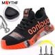 thumbnail image 2 of ¡Novedad de 2021! Zapatillas de trabajo, zapatos con punta de acero, zapatos de seguridad para hombres, zapatos de trabajo a prueba de perforaciones, botas, calzado de seguridad indestructible a la moda Tan Jianjun unisex, 2 of 2