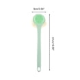 thumbnail image 2 of Unique Bargains 1 Pc Long handle Bath Brush Body Scrubber for Bathroom 14.56"x3.54"x2.75" Green, 2 of 6