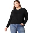 thumbnail image 1 of walmart Essentials Womens Classic-fit Soft-Touch Long-Sleeve Crewneck Sweater, 1 of 8