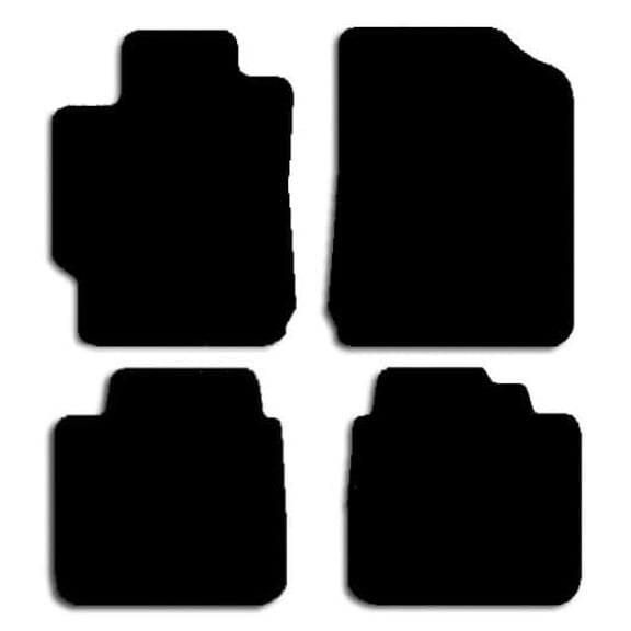 Auto Mats and Accessories 4 Piece Set Custom Carpeted Floor Mats Compatible with 2007-2011 Toyota Camry (Black) Made in The USA