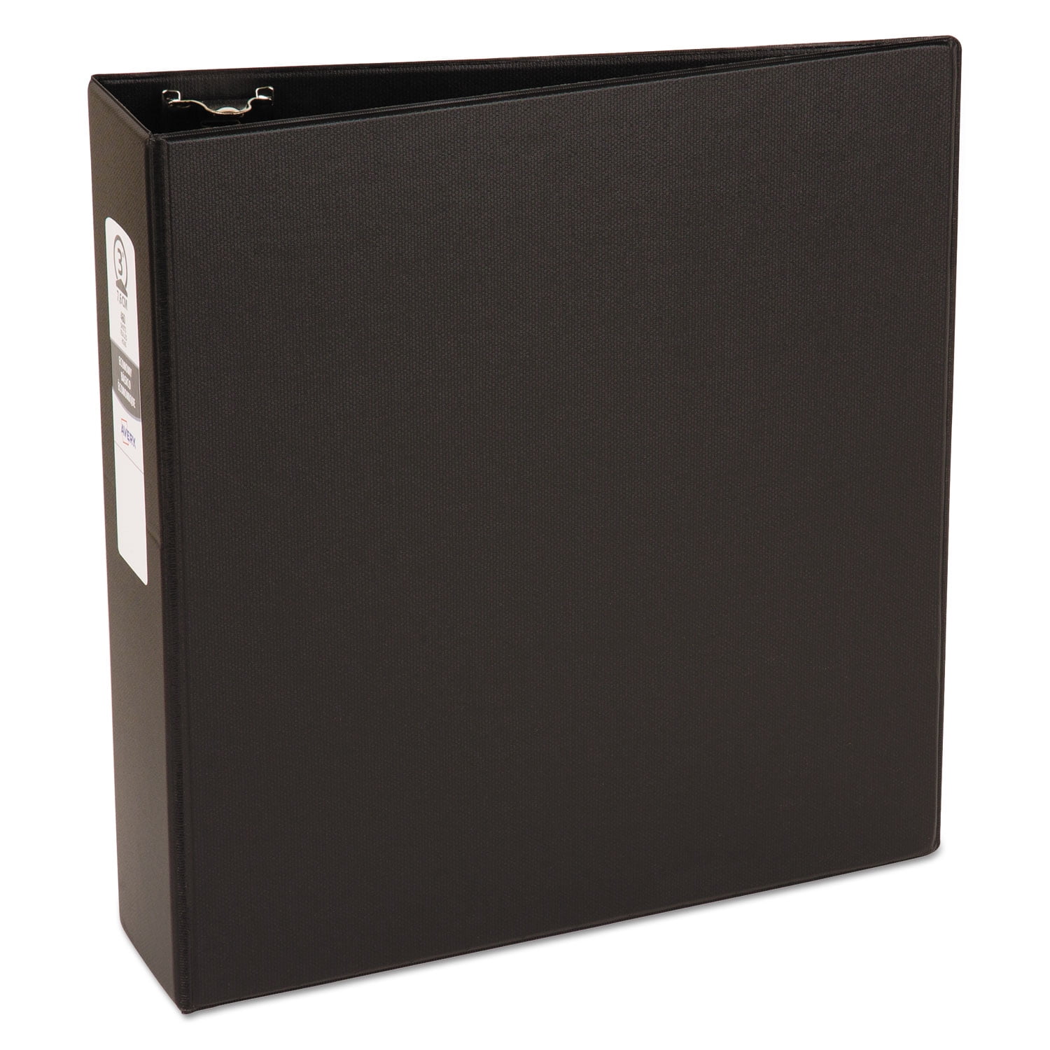Avery Economy Non-View Binder with Round Rings, 3 Rings, 3' Capacity, 11' x 8.5', Black, (3602)