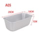 thumbnail image 5 of Rectangular Aluminum Alloy Cake Mold for Baking Bread and Toasts Non stick Pan, 5 of 11