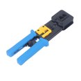 thumbnail image 1 of Tool RJ45 Crimp Tool Kit Pass Thru CAT6 CAT5E Crimping Tools Set With RJ Connector  Cable Tester Wire Stripper, 1 of 8
