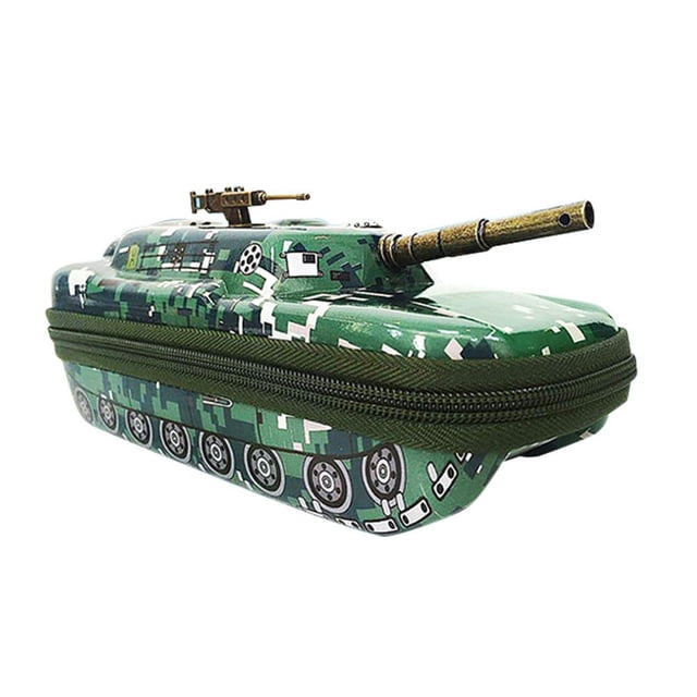 Estuche Para Lápices De Tanque, Soporte Para Organización, Portalápices Para Estudiantes Y Niños, Organizador, Accesorio De Papelería, Estuches De Transporte, Regalo De Cumpleaños Methold FN007926-02