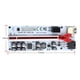 thumbnail image 3 of Elevador Pcie VER012 Max PCI-E Riser PCI Express 1x 16x Adaptador PC Cable de extensión (Rojo) Likrtyny Para estrenar, 3 of 3