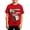 Red, variant on Kids' 2026 T-Shirt, Three Nations One Game Flags Graphic Tee, Boys' Soccer Top