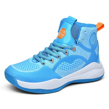 

Engtoy Kids Basketball Shoes Boys Girls High-Top Sneakers Non-Slip Athletic Shoes