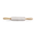 thumbnail image 2 of Vivace White Marble Wood Rolling Pin, 2 of 4